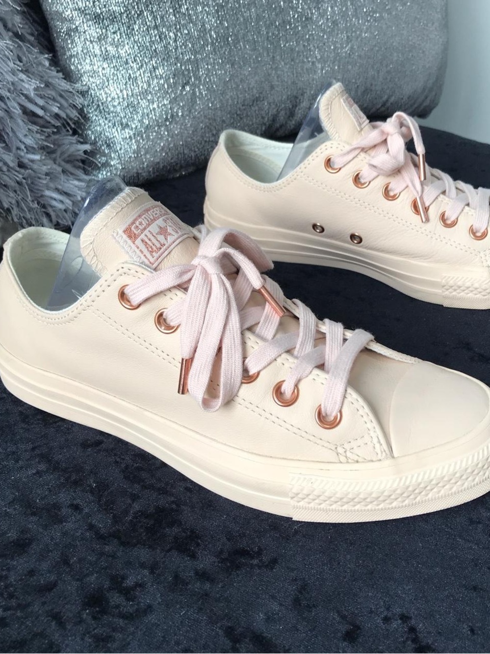 RARE Sand Dollar and Rose Gold UK Exclusive Converse